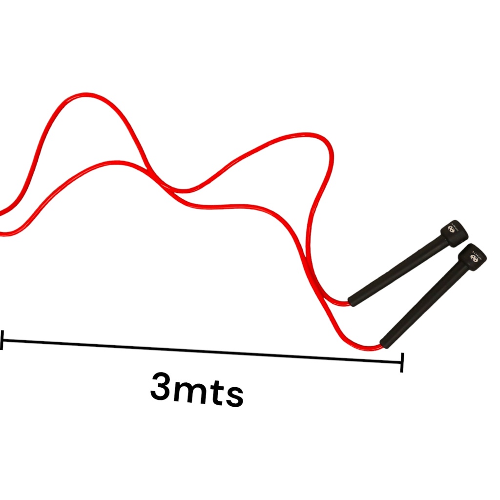 Infinité Cuerda para saltar Color rojo IF-CS2-R