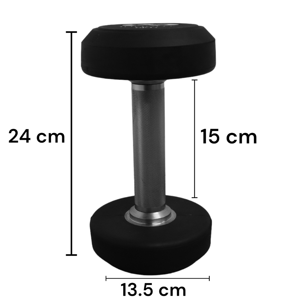 Infinité Par de Mancuernas Redonda 5 KG // Infinité pair Dumbbell Round 5 kg IF-MR5