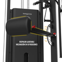 Bodytone Polea Dual/Personal trainer machine with adjustable Pad BT-FCPT