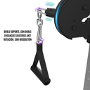 Bodytone Polea Dual/Personal trainer machine with adjustable Pad BT-FCPT