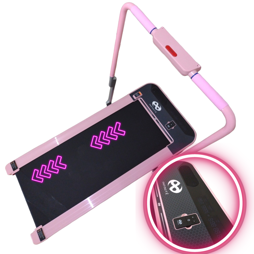 Infinité Caminadora Eléctrica Rosa 2.25 HP 110V IF-T1000-Pink