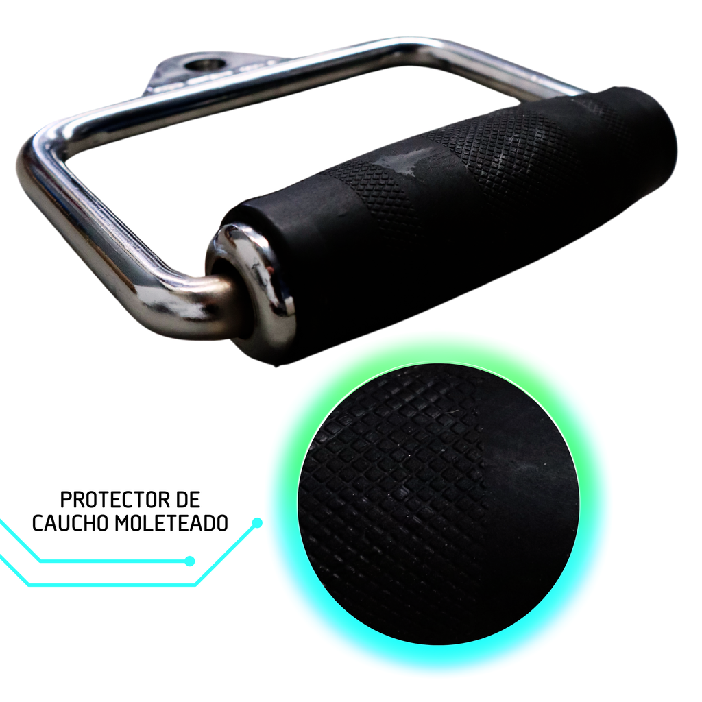 Agarre Profesional Forro de Goma Tipo "D" para Equipo de Poleas IF-LEMB501RG