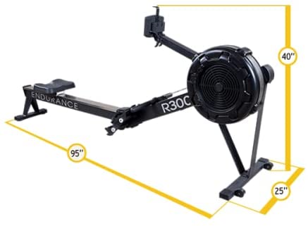 Body-Solid Remadora uso Comercial/Endurance R300 Commercial Rower