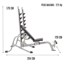 Hoist Fitness FOLD - UP OLYMPIC COMBO BENCH HF-5170-PL