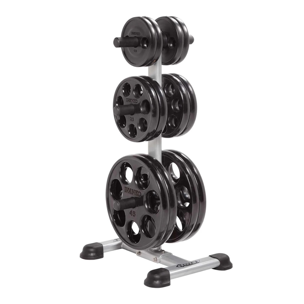 Hoist Fitness Olympic Weight Tree/ Rack tipo árbol para discos olímpicos HF-5444-PL