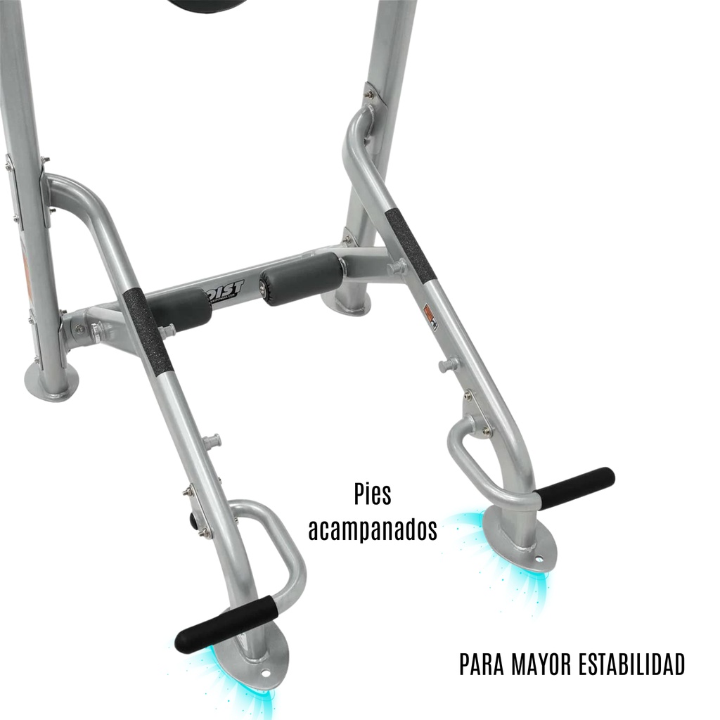 Hoist Fitness VKR  ESTACIÓN DE FONDOS, DOMINADAS, PULL UPS Y ABDOMEN / Fitness Tree Platinum HF-5962-PL