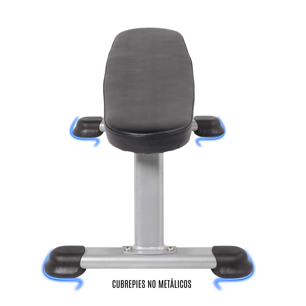 Hoist Fitness BANCO UTILITARIO PLANO /Flat Bench Platinum HF-5163-PL