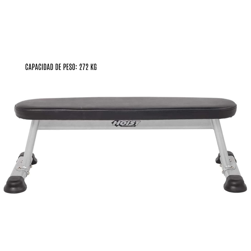 Hoist Fitness BANCO UTILITARIO PLANO /Flat Bench Platinum HF-5163-PL