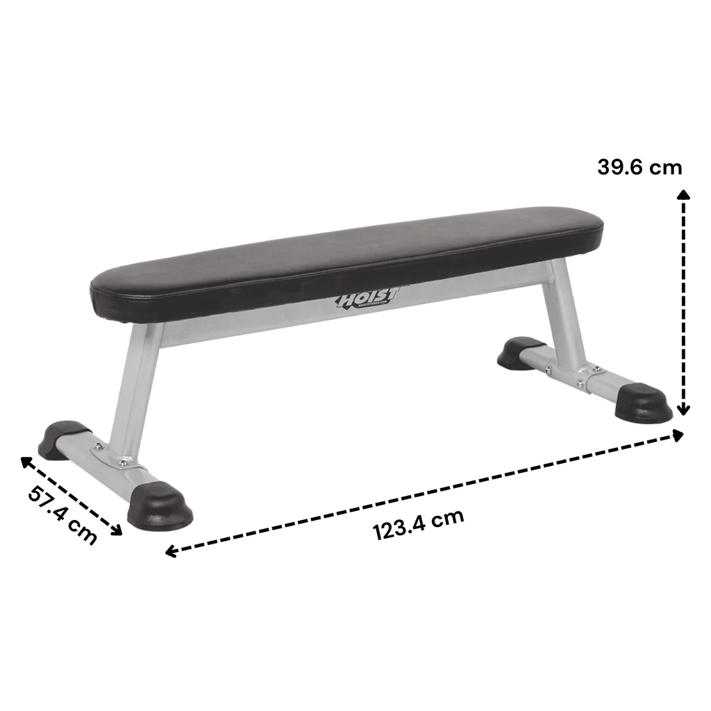 Hoist Fitness BANCO UTILITARIO PLANO /Flat Bench Platinum HF-5163-PL