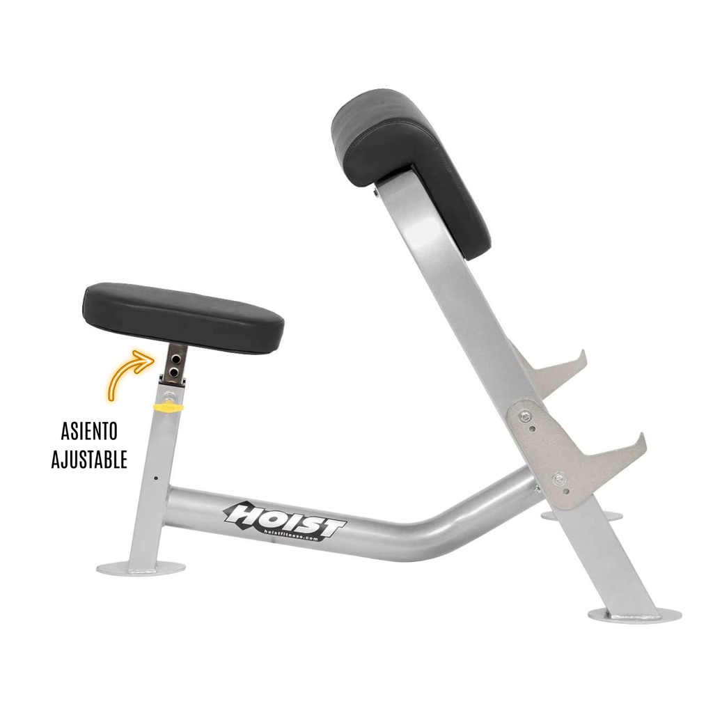 Hoist Fitness Banco de curl predicacor/ Preacher Curl/ VKR  HF-4550-PL