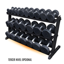 BS-GDR60B Body Solid 2 Tier Dumbell Rack