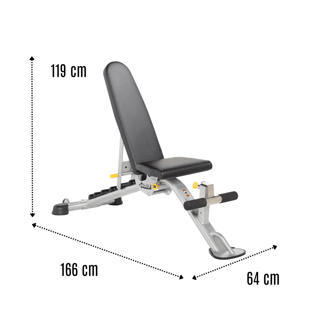 Hoist Fitness 7-Position Fit Bench Platinum HF-5165-PL