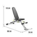 Hoist Fitness 7-Position Fit Bench Platinum HF-5165-PL