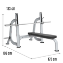 Infinité Strong Banco Plano Olímpico/Banco de pecho/Flat Bench IF-BC08