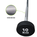 Infinité Barbell Straight/ Barra Recta peso integrado 10 kg Línea económica IF-LEBRE10