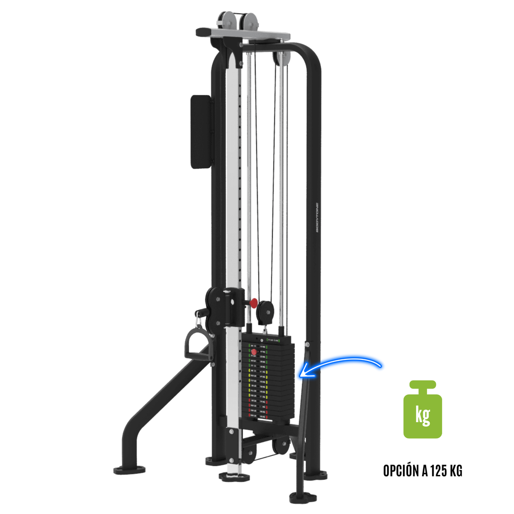 Infinité Strong Polea ajustable alta y baja 1 Estación uso 100% comercial/Hi Low Adjustable Pulley(95 kg) IF-EC1S