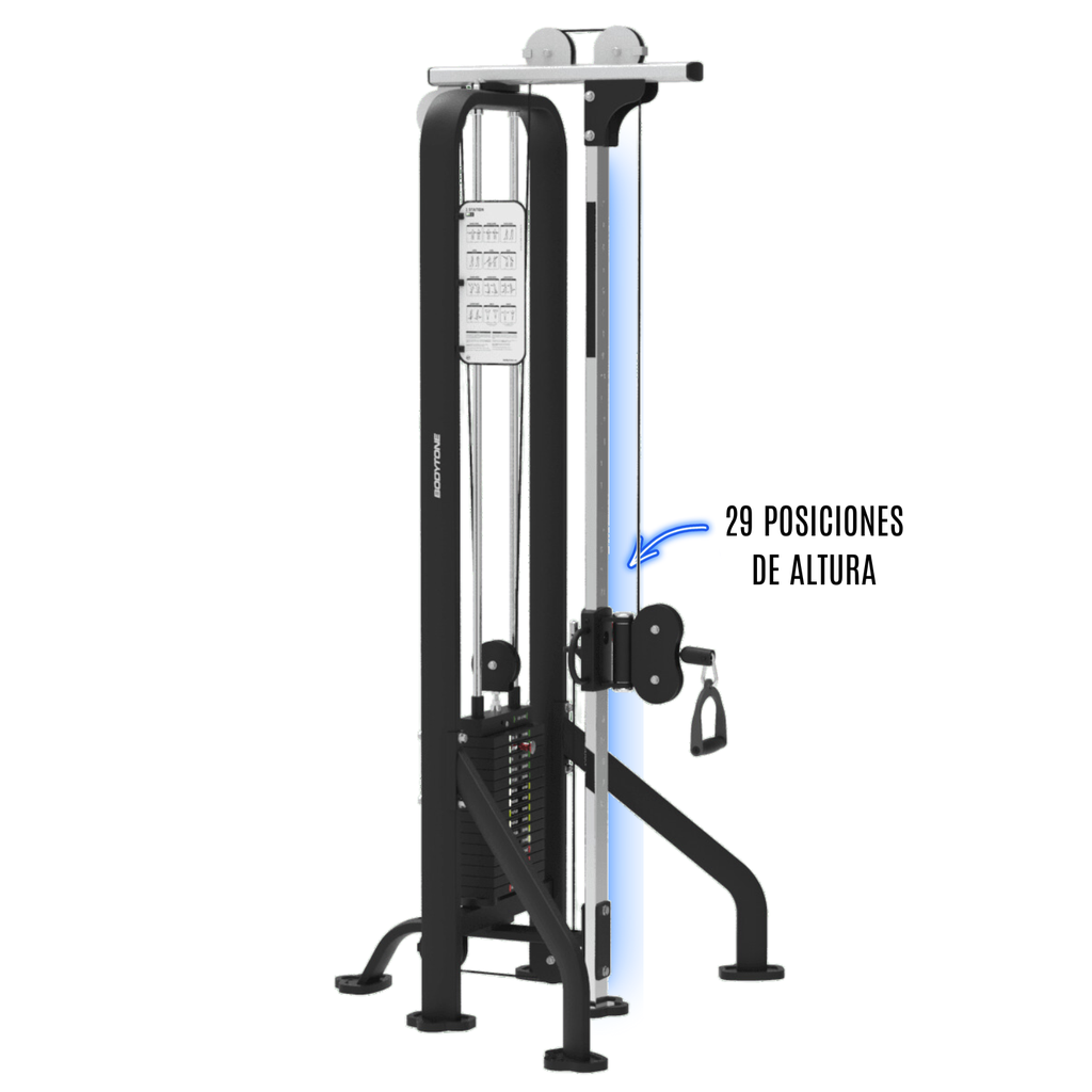 Infinité Strong Polea ajustable alta y baja 1 Estación uso 100% comercial/Hi Low Adjustable Pulley(95 kg) IF-EC1S