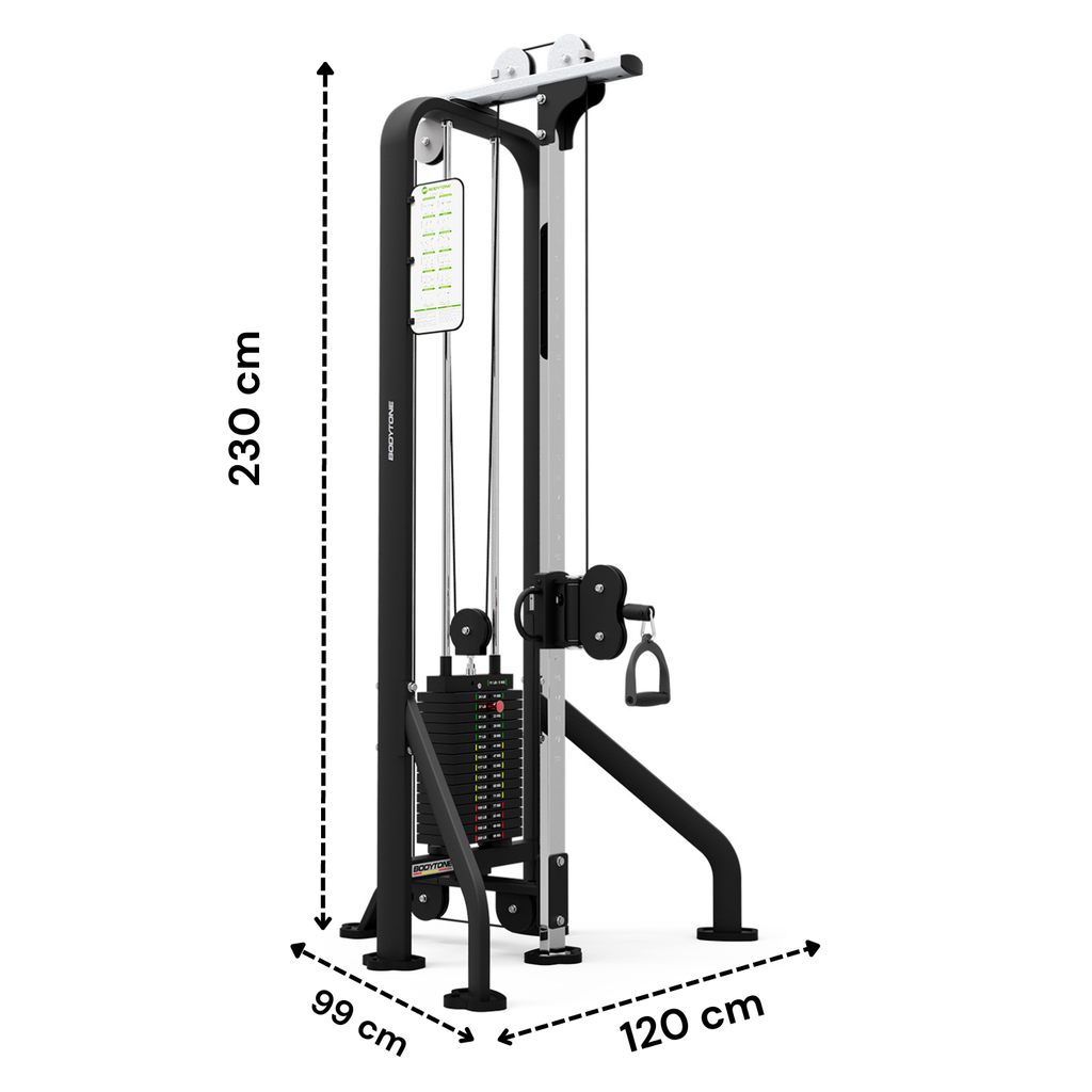 Infinité Strong Polea ajustable alta y baja 1 Estación uso 100% comercial/Hi Low Adjustable Pulley(95 kg) IF-EC1S