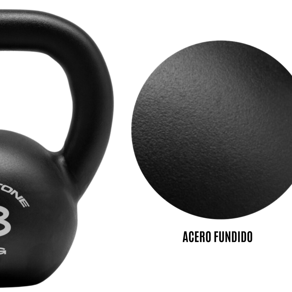 Bodytone Pesa Rusa Black/ Kettlebell 8kg BT-KB8