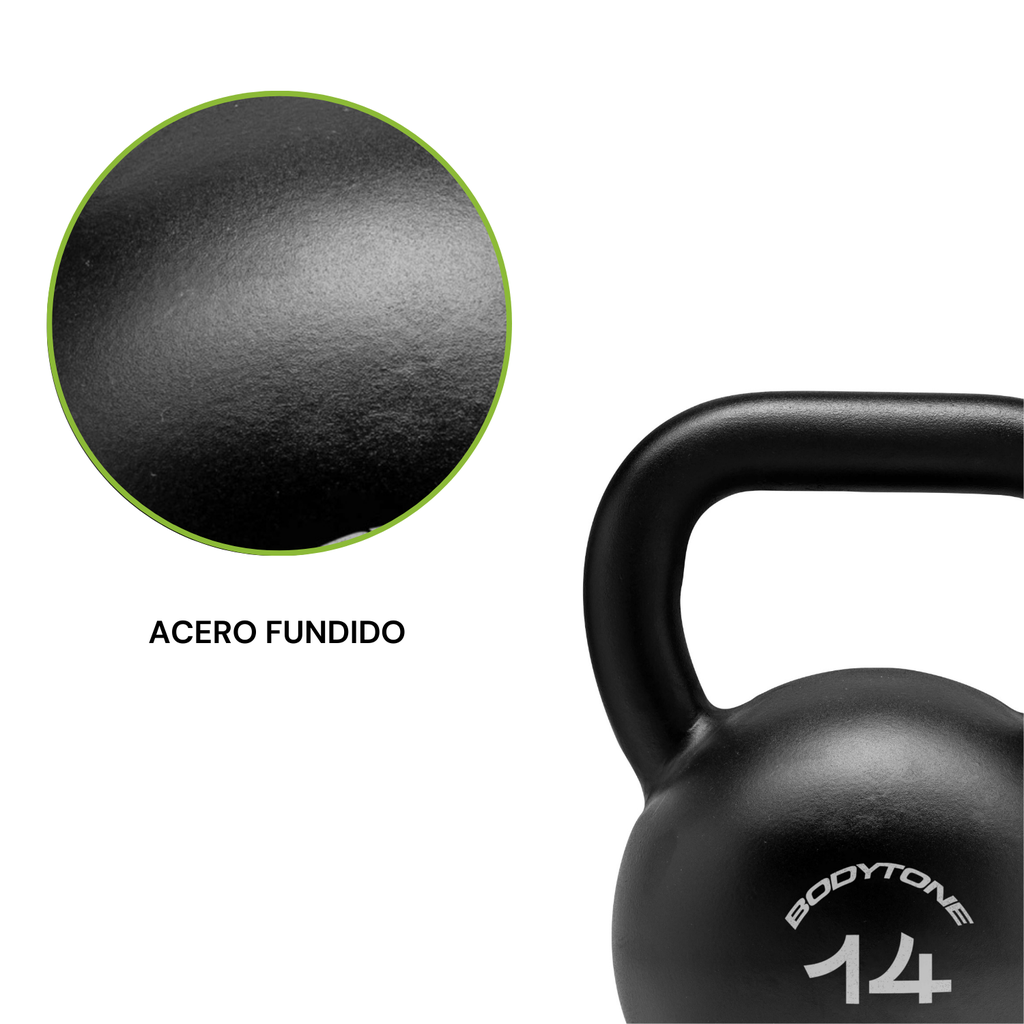 Bodytone Black Kettlebell 14 kg BT-KB14