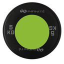 Infinité Bumper Profesional 5 Kg/ Black Bumper Plate 5 Kg IF-BPN5