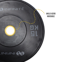 Infinité Bumper Profesional 15 KG / Profesional Bumper Plate 15kg IF-BPN15