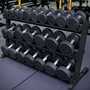 Body Solid Soporte para Mancuernas de 2 Niveles/ 2 Tier Dumbell Rack BS-GDR60B