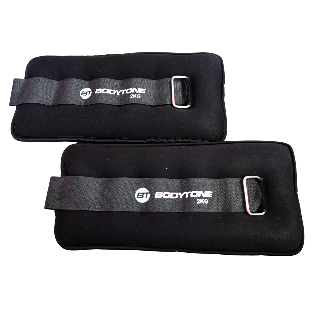 Bodytone Muñequera- Tobillera - Polaina/ Weighted Wrist/Ankle Band - 2 kg (pair) - BT-L2