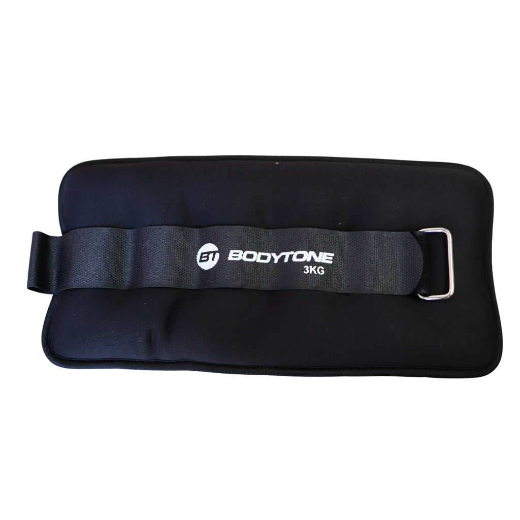 Bodytone Muñequera- Tobillera - Polaina/ Weighted Wrist/Ankle Band - 3 kg (pair)-BT-L3