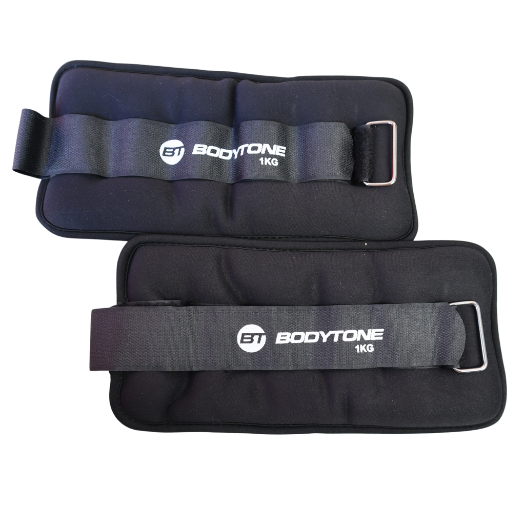 Bodytone Muñequera- Tobillera- Polaina/Weighted Wrist/Ankle Band - 1 kg (pair) BT-L1