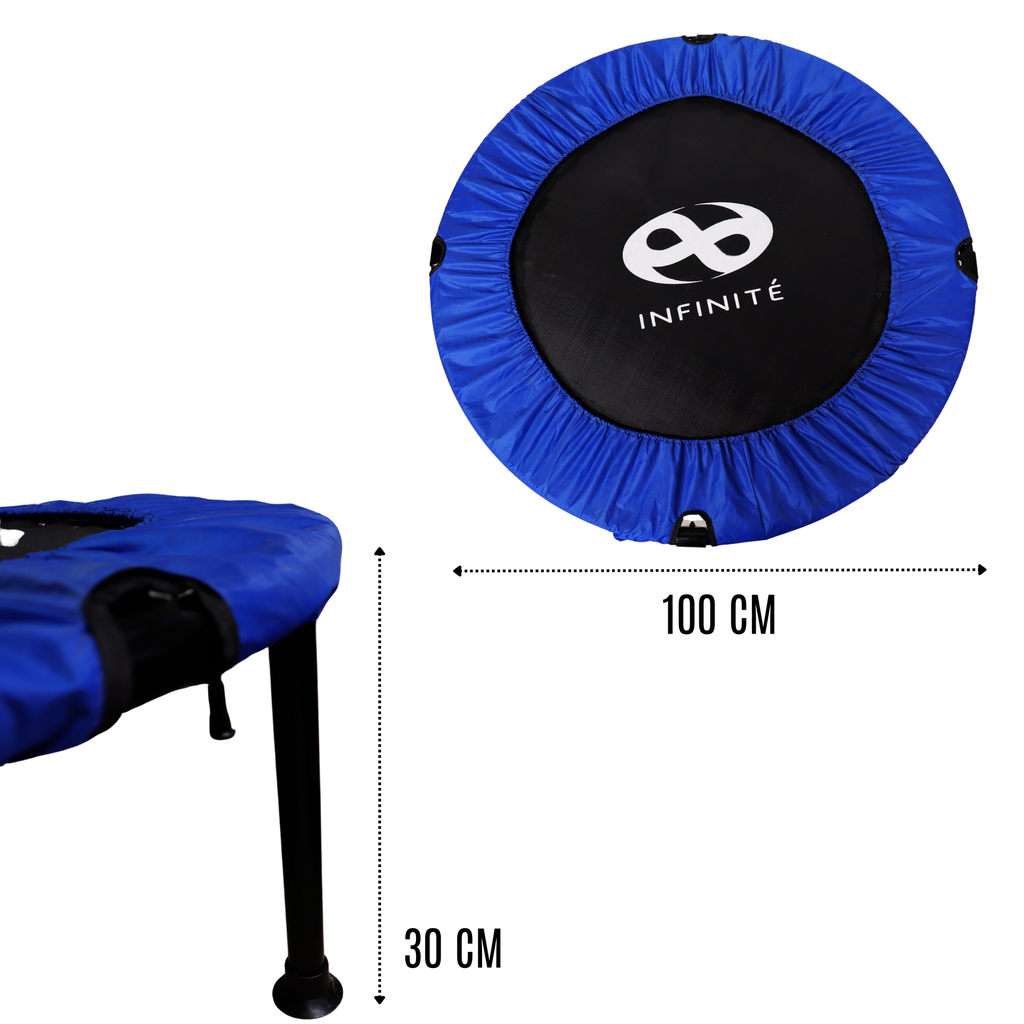 Infinité Mini Trampolín Profesional Fitness Línea Económica/ Trampoline Fitness IF-LEMT