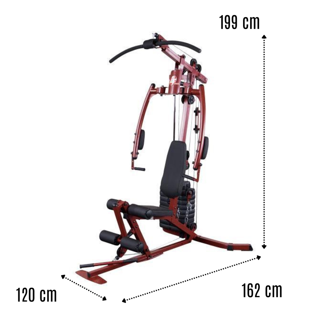 Body Solid Multifuncional Gimnasio en casa Home Gym Sportsman BS-BFMG20R