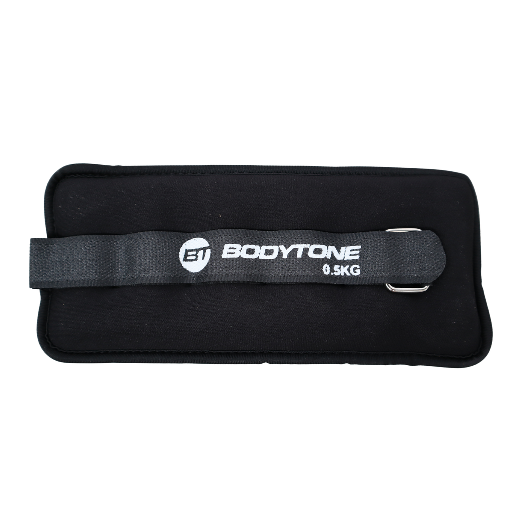 Bodytone Muñequera- Tobillera- Polaina/ Weighted Wrist/Ankle Band - 0.5 kg (pair) BT-L0.5