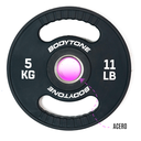 Bodytone Disco Olímpico Profesional de Uretano 5 Kg (BT-DU/5)