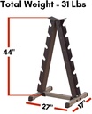 Body Solid Rack vertical 6 Pares de Mancuernas BS-GDR44