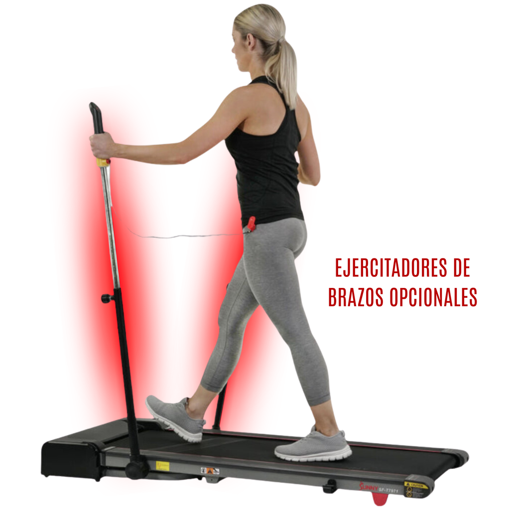 Sunny Health &amp; Fitness Caminadora con Ejercitadores de Brazo  SF-T7971