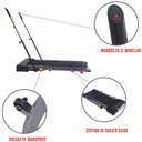 Sunny Health & Fitness Caminadora con Ejercitadores de Brazo  SF-T7971