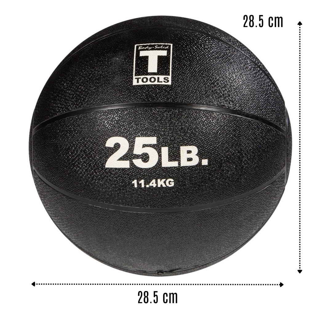 Body Solid Balón medicinal 25 LB/Pelota de azote/Medicine Ball BS-BSTMB25