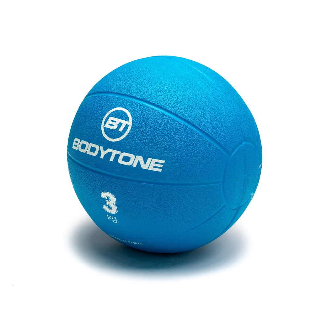 Bodytone Balón medicinal  3 kg (azul) / Medicinal Ball 3 kg (Blue)