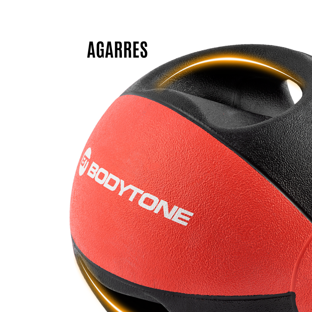 Bodytone Balón medicinal con agarre 10kg/ Medicinal Ball with grip 10 kg BT-MB10