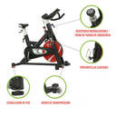 Sunny Health & Fitness Bicicleta Magnetica para Cycling Evolution Pro II SF-B1986