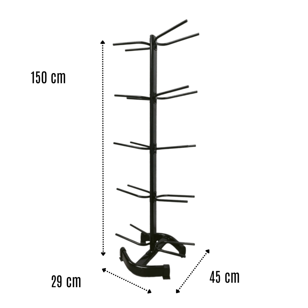 Infinité Rack Para Balones Medicinales 10 Espacios/ Medicine Ball Rack For 10 Pcs  IF-PRK570