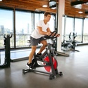 Sunny Health & Fitness Bicicleta Magnetica Traccion Por Banda SF-B1714