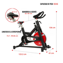 Sunny Health & Fitness Bicicleta Magnetica Traccion Por Banda SF-B1714