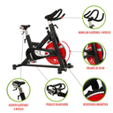 Sunny Health & Fitness Bicicleta Magnetica Traccion Por Banda SF-B1714