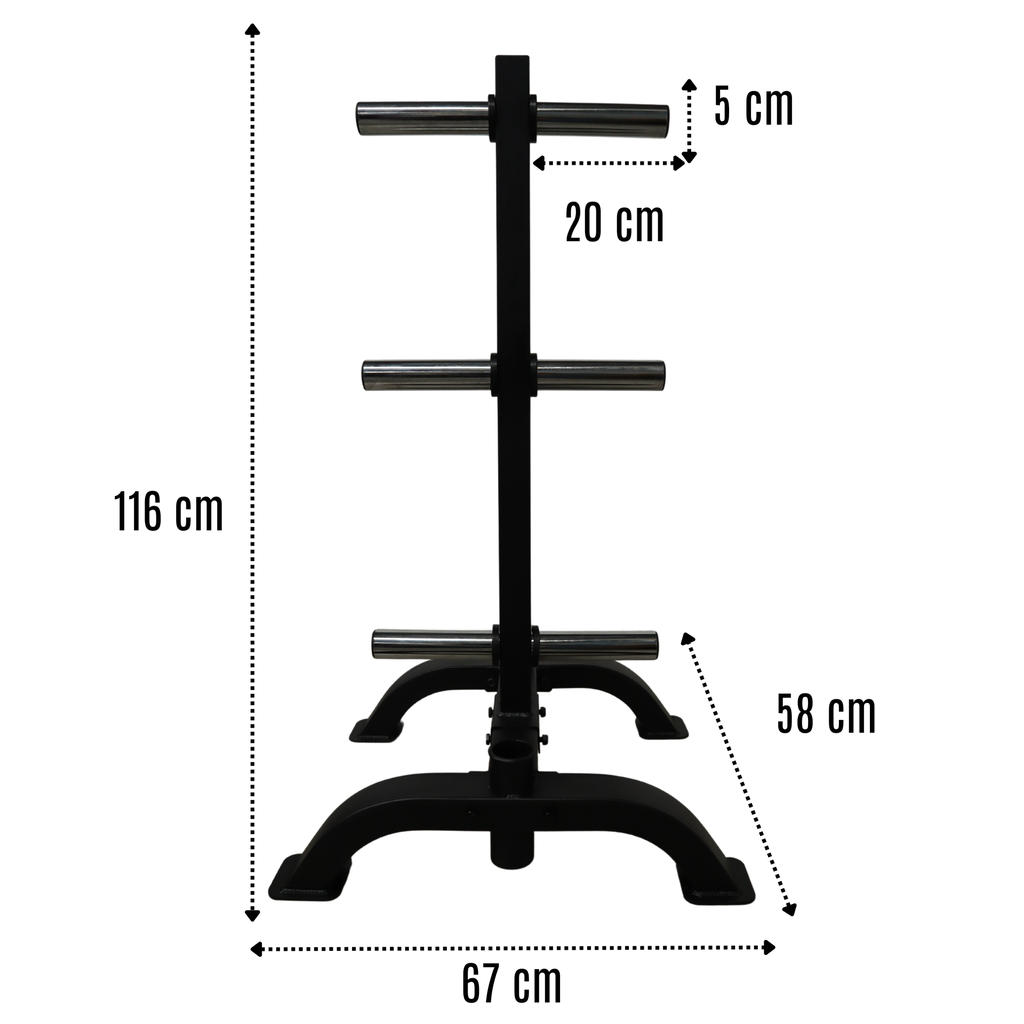 Infinité Rack para Discos y Barras Olímpicas IF-PRK502