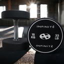 Infinité Par de Mancuernas Redonda Uretano 15 Kg/ Pair Dumbbell Round 33 LB IF-MU15