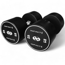 Infinité Par de Mancuernas Redonda Uretano 45 Kg/ Pair Dumbbell Round 99 LB IF-MU45