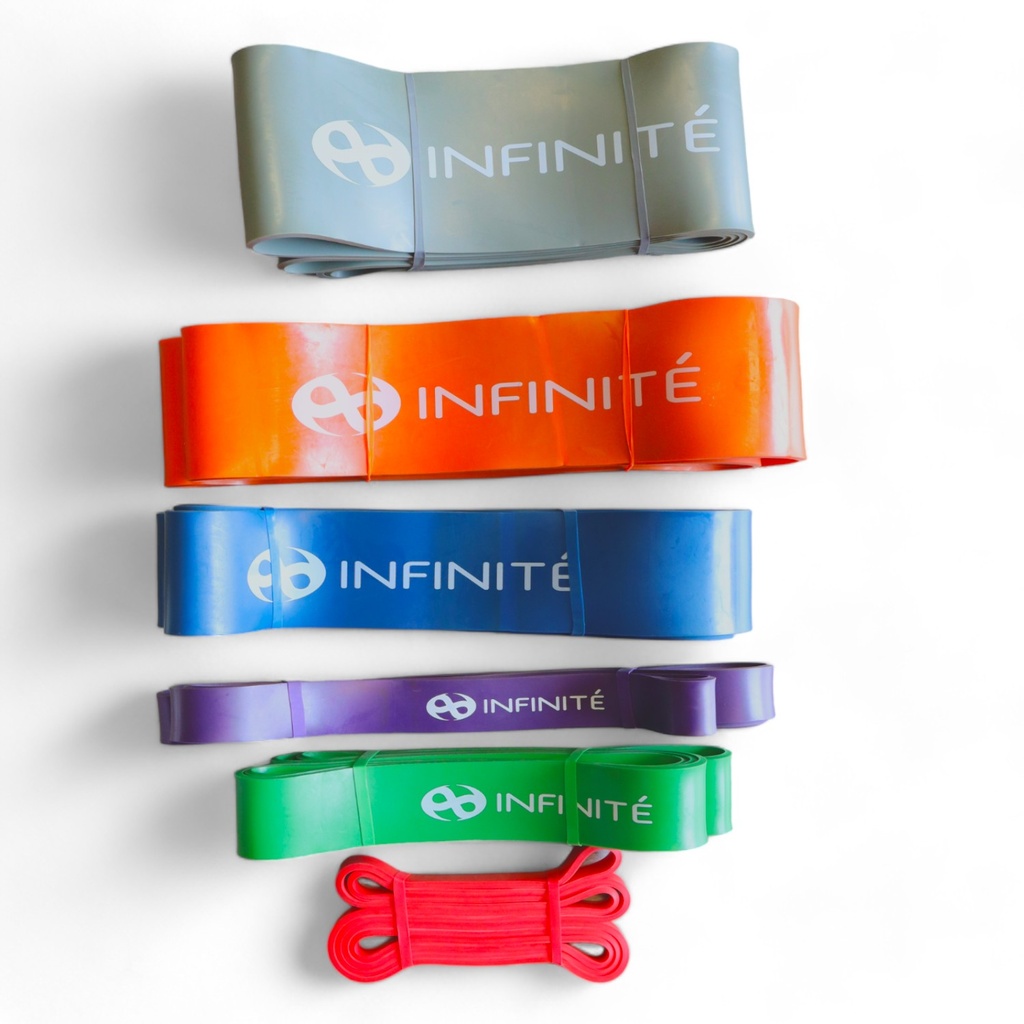 Infinité Set de 5 Bandas de resistencia de cuerpo sólido IF-5PACK