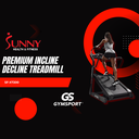 Sunny Health & Fitness Premium Incline Decline Treadmill  SF-X7200